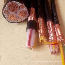 XLPE insulated PVC sheath AL plastic tape longitudinal wrapping shielded frequency converter  circuit cable